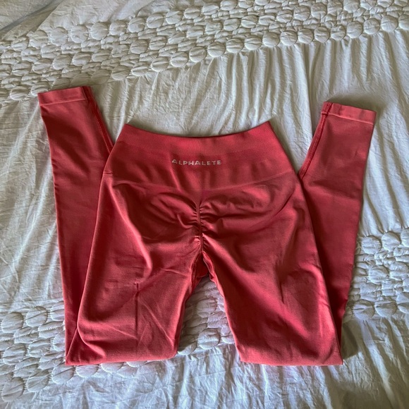 ALPHALETE Amplify Legging - Pixel Pink - Picture 4 of 4